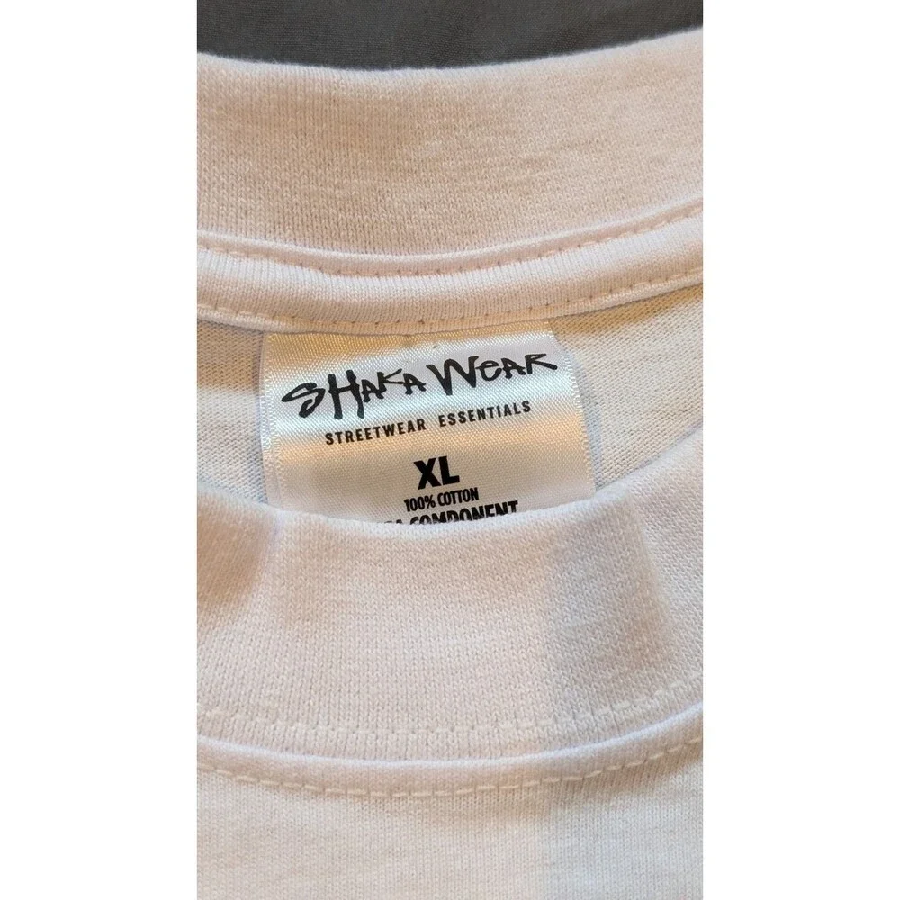 Shaka Wear SCARFACE T-Shirt XL The World Is Yours Graphic White Tee Al Pacino - Picture 4 of 9